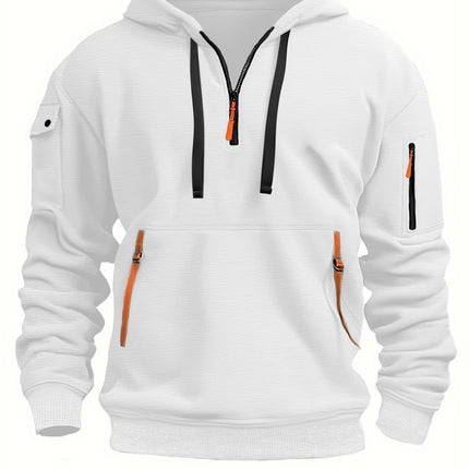 Dropped Shoulder Hooded Sweatshirt Men's Women's Plus Size Loose Pullover Fashion Sweatshirt