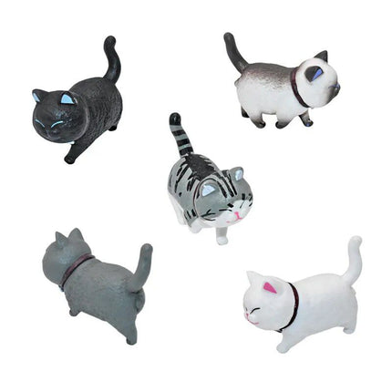 Anime Kitty Car Ornament: Mini Cat Dashboard & Mirror Decor - Wnkrs