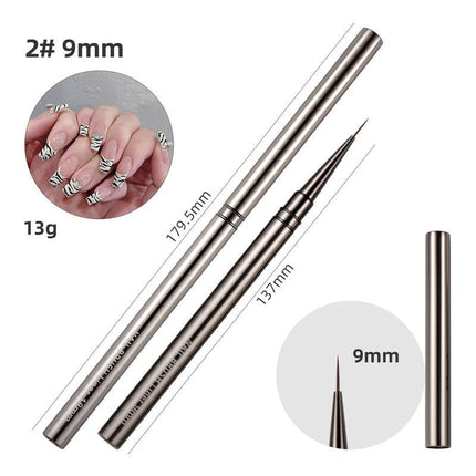 Juego de pinceles para pintar Nail Art Liner DIY