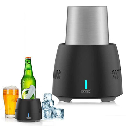 Portable Fast Cooling Cup Electronic Refrigeration Cooler for Beer Wine Beverage Mini Electric Drink Cooler Cup Instant Cooling - Wnkrs