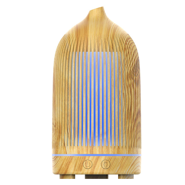 Humidificateur d'air ultrasonique compact avec brume fraîche et veilleuse LED multicolore