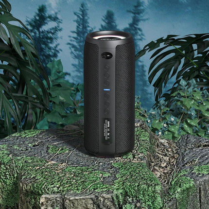 40W High-Power Bluetooth Speaker with 3D Stereo Bass, Portable and IPX5 Waterproof