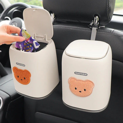 Cartoon Car Interior Multi-Function Storage Bin & Trash Can - Wnkrs
