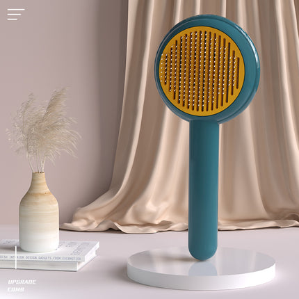 Brosse de toilettage autonettoyante pour chiens et chats