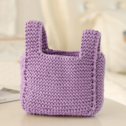 Fabric Thread Handmade Diy Woven Handbag Material Bag - Wnkrs