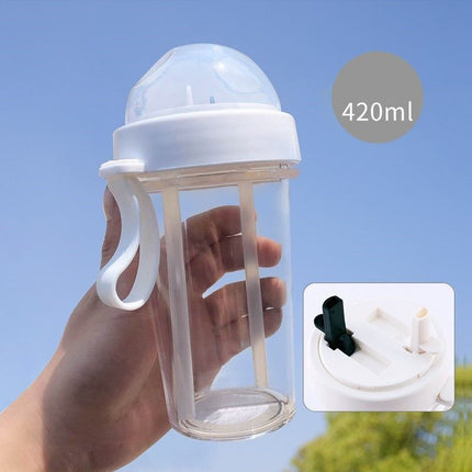 Net Red Water Cup Double Drink Cup Water Bottle Kitchen Gadgets - Wnkrs