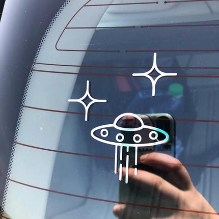 Alien Encounter Vinyl Car Decal - Wnkrs