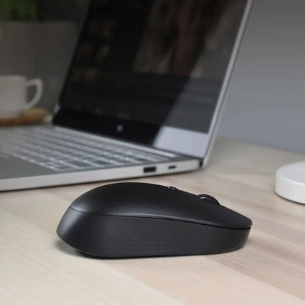 Wireless Dual-Mode Bluetooth USB Silent Mouse – Optical Mute Mouse for Office & Gaming