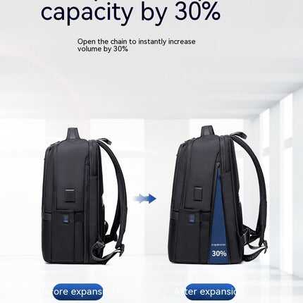 Men's Large Capacity Business Trip Computer Backpack