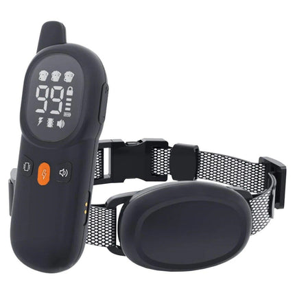 Rechargeable 800M Dog Training Collar with Sound, Vibration & Shock Features - Wnkrs