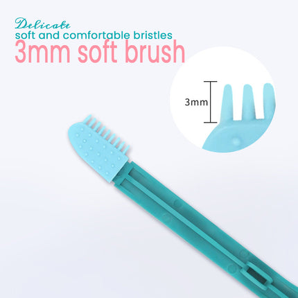 Brosse douce de nettoyage des yeux pour animaux de compagnie