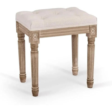 Elegant Vintage Ottoman Stool - Wnkrs