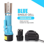 Inalámbrico / Azul / Batería