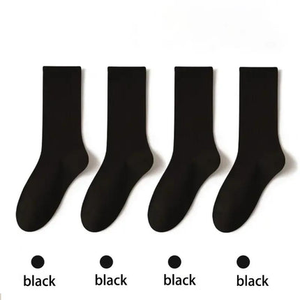 Lot de 4 paires de chaussettes amples en coton pour femmes