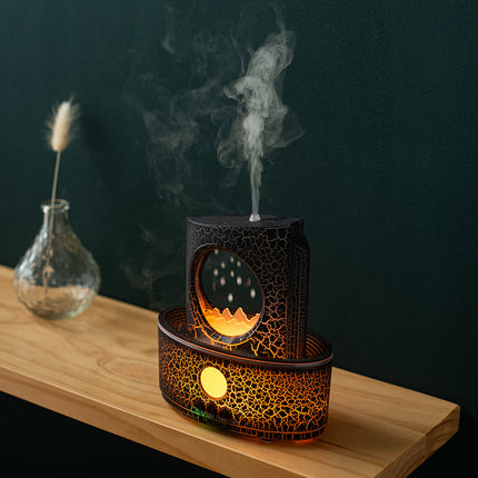 Difusor de aroma ultrasónico y humidificador Rain Cloud con luz LED de 3 colores y control remoto