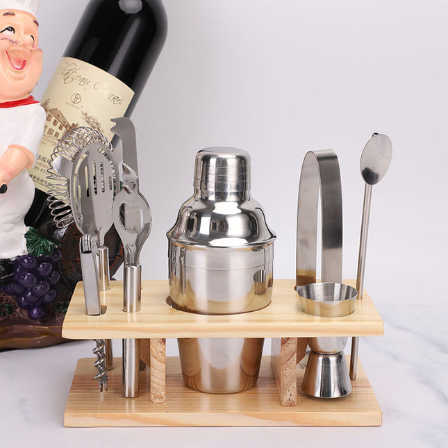 8pc Stainless steel Cocktail shaker - Wnkrs