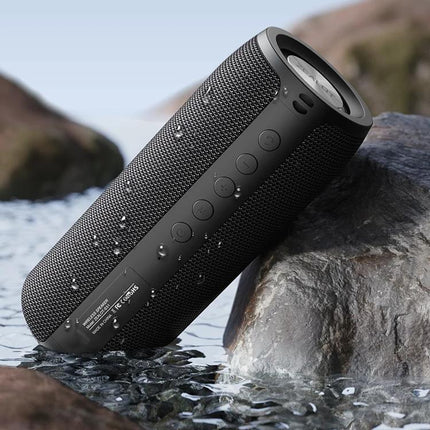 Potente altavoz Bluetooth resistente al agua con subwoofer inalámbrico