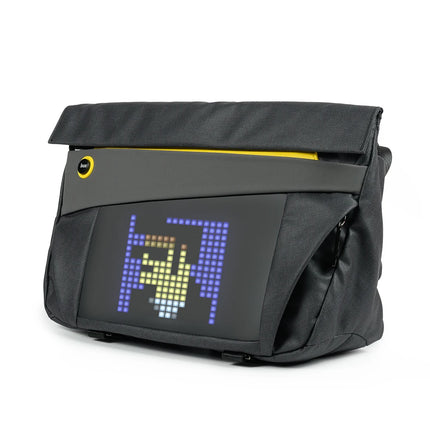 Sac bandoulière LED Pixel Art - Sac messager imperméable personnalisable