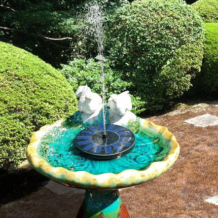 Solar-Powered Floating Fountain: Enhance Your Garden Oasis