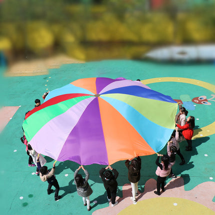 Outdoor Children's Play Sense Rainbow Umbrella Teaching AIDS - Wnkrs