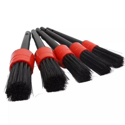 Ensemble de 5 brosses de nettoyage pour voiture pour l'intérieur et l'extérieur