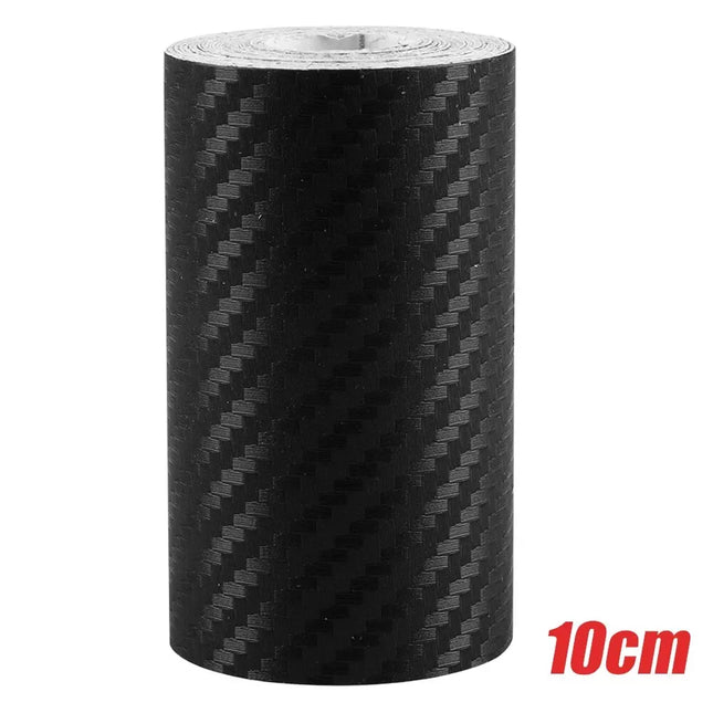 Tiras protectoras de fibra de carbono 5D para el coche: protectores universales para bordes y umbrales