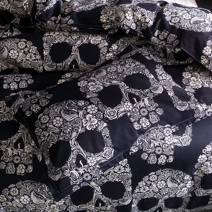 Skull Home Textiles Set Quilt Cover - Wnkrs