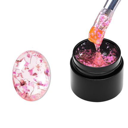 Dried Flower Gel Nail Polish