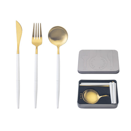 stainless steel portable cutlery set - Wnkrs