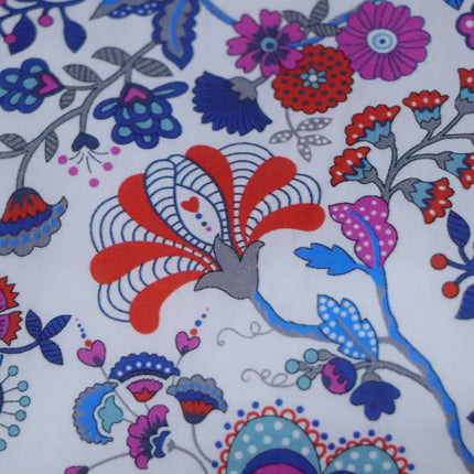 80 Pieces Of LIBERTY Floral High-end Retro Long Fiber Cotton Fabric - Wnkrs