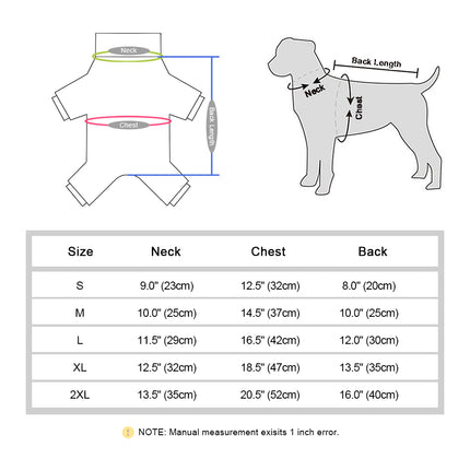 Combinaison d'hiver chaude pour chien