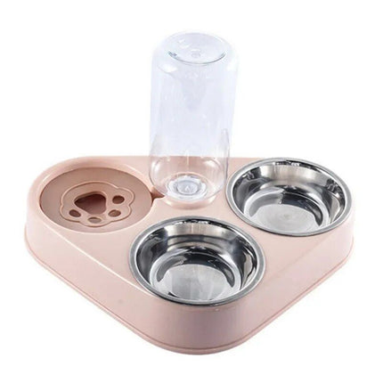 3 in 1 Pet Dog Feeder Bowl - Wnkrs