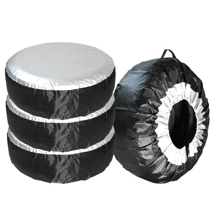 Universal Car & SUV Spare Tire Cover Case | Durable Wheel Protector Bag in Oxford Cloth - Wnkrs