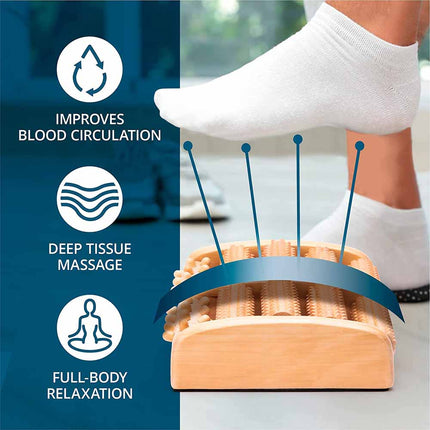 Foot Massage Roller for Pain Relief & Stress