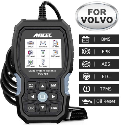 Comprehensive OBD2 Scanner for Volvo - Wnkrs