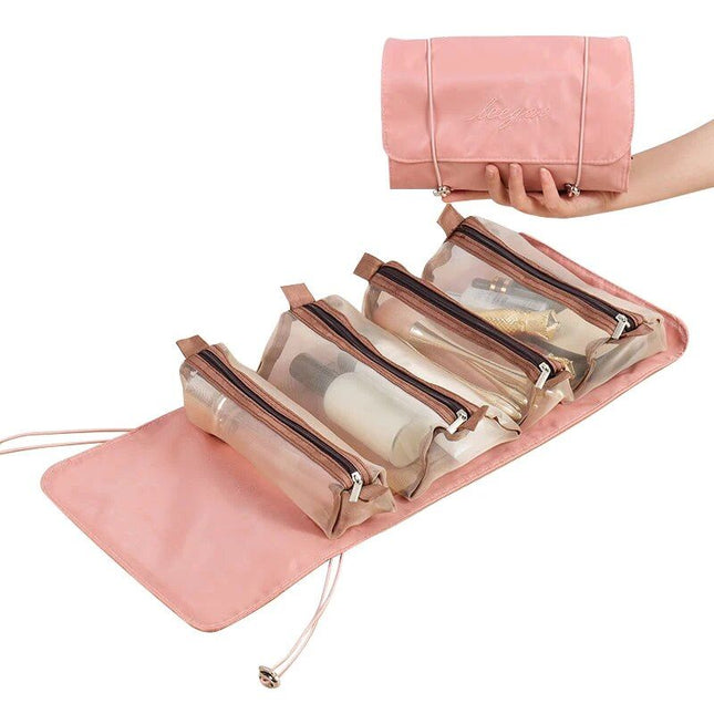 4-Piece Detachable Travel Makeup Bag Set - Wnkrs