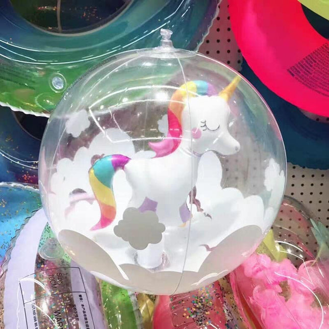 Inflatable Unicorn Swimming Balls