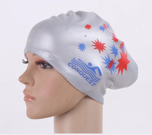 Waterproof Printed Swimming Caps