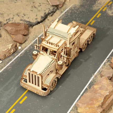 3D Wooden Puzzle Model Kit - Heavy Truck - Wnkrs