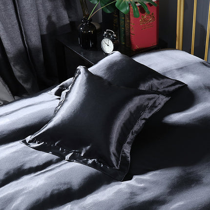 Pure color silk square pillowcase - Wnkrs