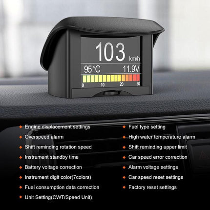 Universal OBD2 Digital Car Computer Meter - Wnkrs