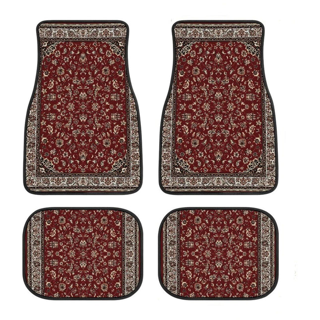 Persian Rug-Style Car Floor Mats - A Set of 4 - Wnkrs