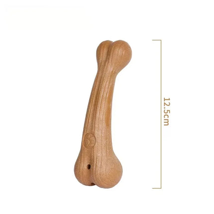 Juguete masticable de madera de pino para perros