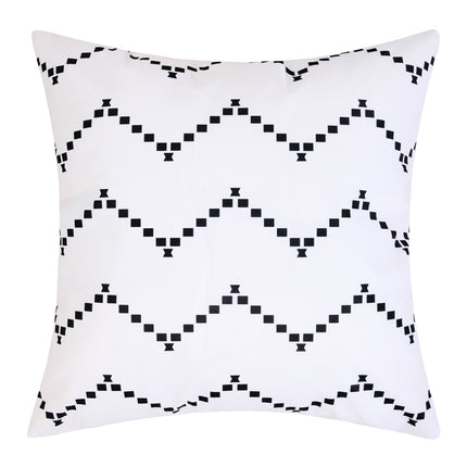 Boho Waterproof Geometric Throw Pillow Covers for Outdoor and Indoor Use