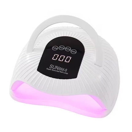 UV LED Nail Dryer Lamp 143W - 72 Beads, Quick Gel Polish Curing with Smart Sensor - Wnkrs