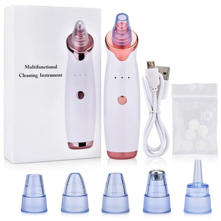 Electric Facial Vacuum Blackhead & Acne Remover with Deep Pore Cleansing - Wnkrs