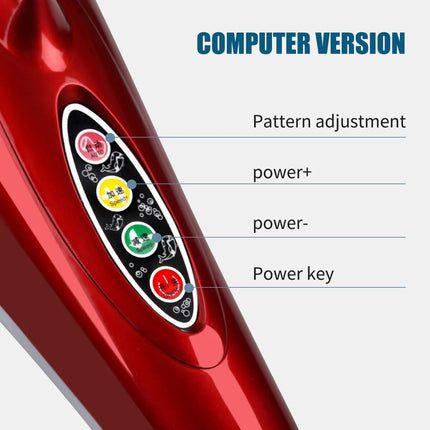 Electric Dolphin-Shaped Back and Body Massager with Infrared Vibration - Wnkrs