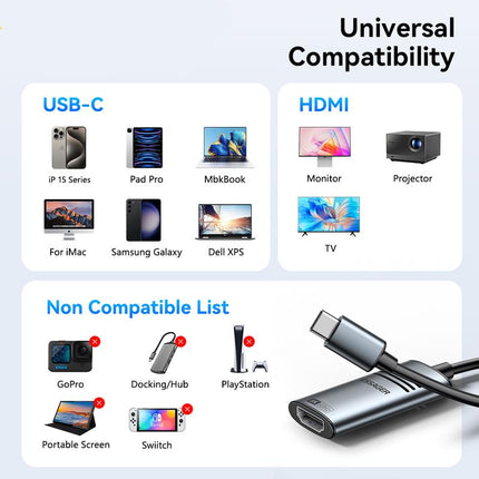 Adaptador HDMI a USB-C de Essager