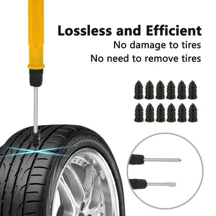 Complete Car Tire Repair & Emergency Tool Set - Wnkrs