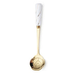 Golden Rose White Handle